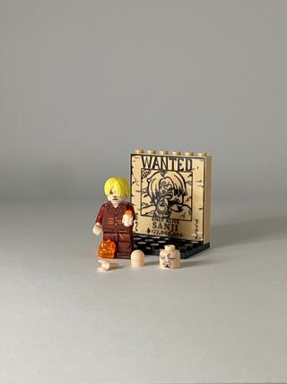 Sanji Wanokuni - Figurine Type Lego One Piece