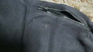Pantalón chándal Domyos negro con cremalleras