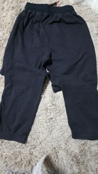 Pantalón chándal Domyos negro con cremalleras