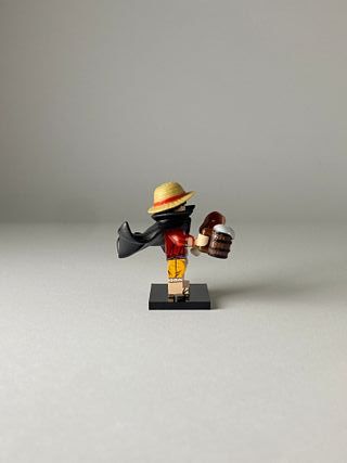Luffy - Figurine Type Lego One Piece