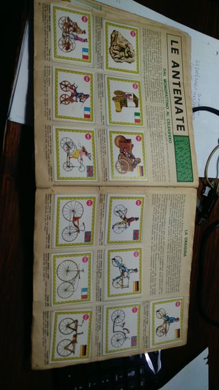 Album figurine ciclismo Panini Sprint 72