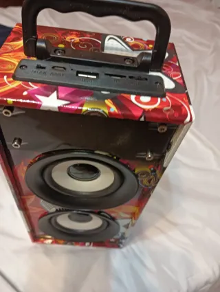 Altavoz Portátil Bluetooth Multicolor