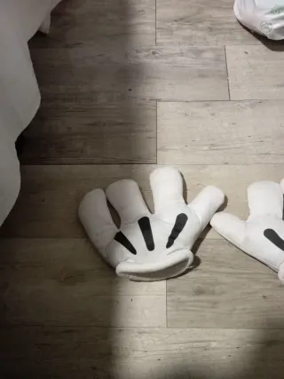 Guantes Mickey Disfraz