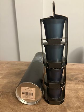 Nespresso PIXIE Espresso, Intense Kit 4 tazas
