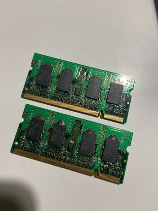 2 Memorias RAM DDR3 SODIMM
