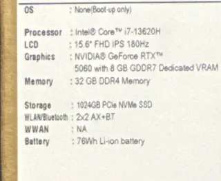 Portátil Acer Nitro V15 precintado