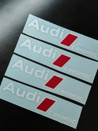 Pegatinas Audi Ceramic