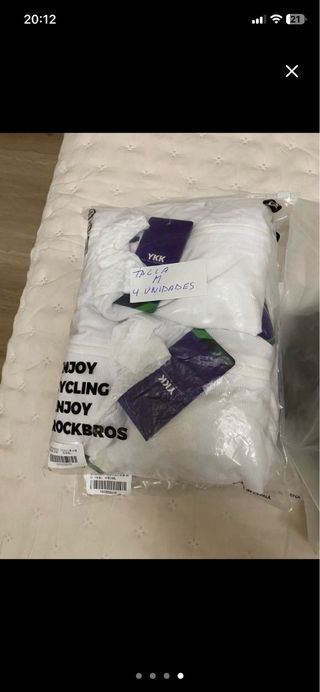 Maillot Ciclismo Rock Bros Blanco