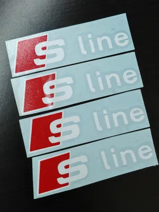 Pegatinas S Line Audi (4 unidades)