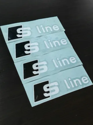 4 Pegatinas S Line Audi
