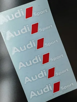 Pegatinas Audi Sport para pinzas de freno