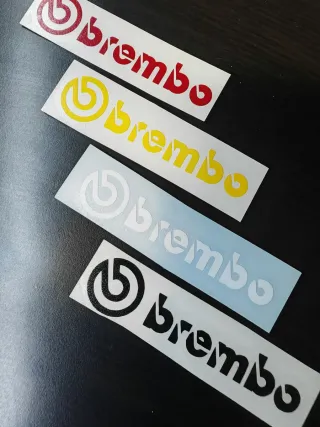 Pegatinas Brembo (varios colores) Personalizables
