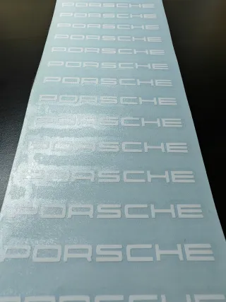 6 Pegatinas Porsche pinzas de freno