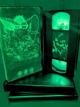 Lámpara decorativa VHS Led película Gremlins