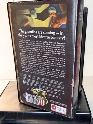 Lámpara decorativa VHS Led película Gremlins
