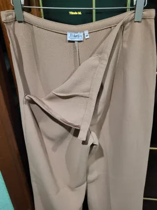 Pantalón Mujer Elegante Talla L