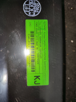 MANDO CLIMATIZADOR CHEVROLET CAPTIVA 2.0 VCDI