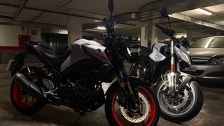 Yamaha MT-03 2020 A2 plata y rojo muy mimada