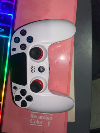 Mando Raptor PS4 Inalámbrico Blanco