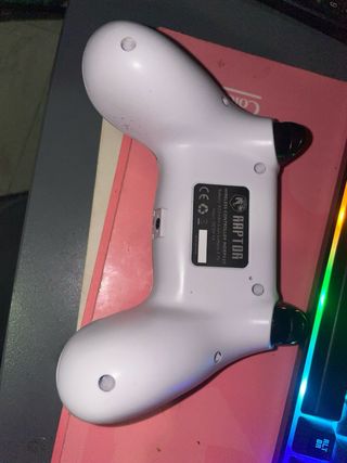 Mando Raptor PS4 Inalámbrico Blanco