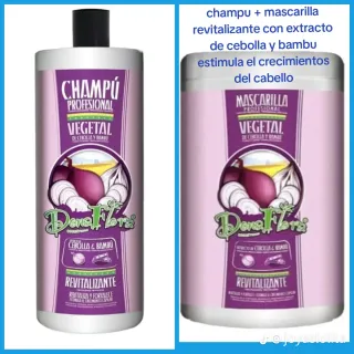 Champú y Mascarilla Revitalizante Dona Flor