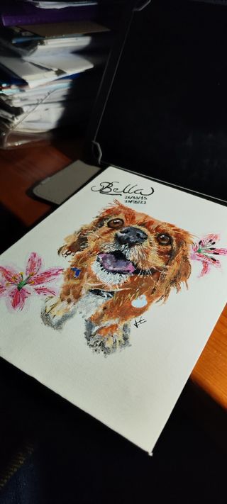 Cuadro personalizado de mascota