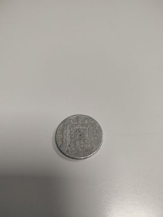 Moneda antigua 10 céntimos Españoles, del año 1945