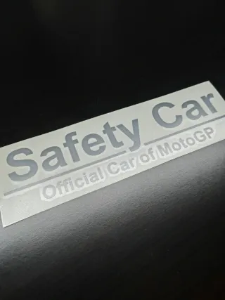 Pegatina Safety Car MotoGP coche de circuito