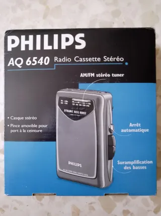 Philips AQ 6540 Walkman Radio Cassette Player