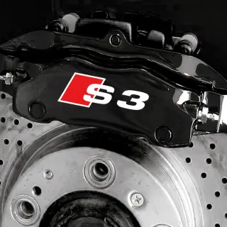 6 Pegatinas S3 Audi pinzas de freno Personalizadas