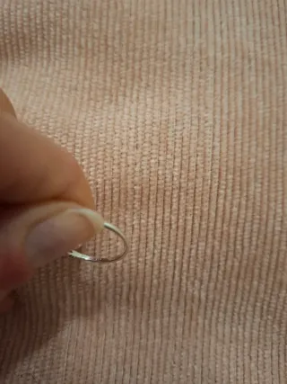 Anillo Plata Negro Óvalo 16.9mm.  Queda precioso