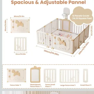 Parque infantil con baloncesto y pizarra