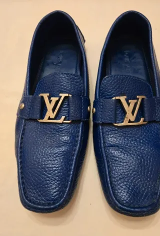 Mocasines Louis Vuitton Azul