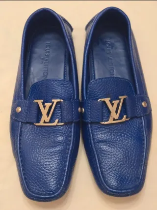 Mocasines Louis Vuitton Azul