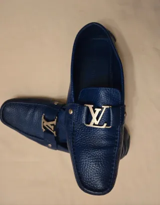 Mocasines Louis Vuitton Azul