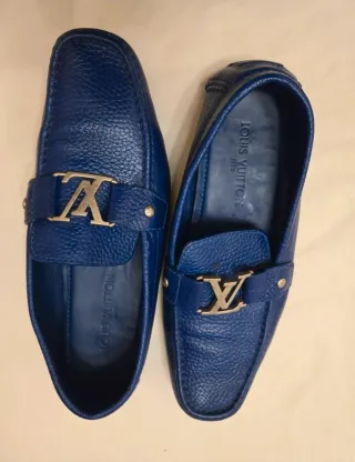 Mocasines Louis Vuitton Azul