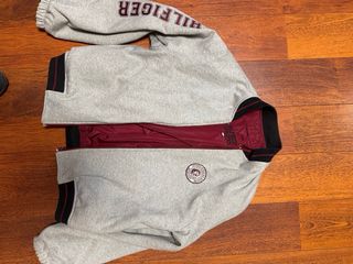 Chaqueta Reversible Tommy Hilfiger Gris/Rojo