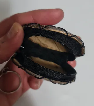 Monedero Coco Filipinas Flor Hibisco. Souvenir