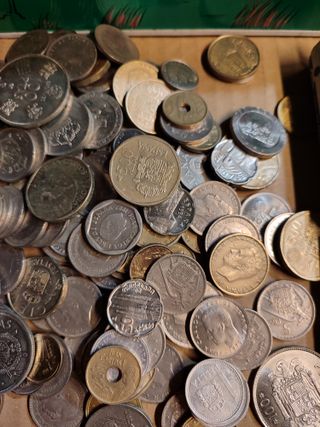 Lote monedas españolas 14kg