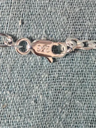 Cadena Plata Estilo Hip Hop 45/55cm. UNISEX