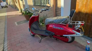 Moto eléctrica 50cc 75km autonomía está nueva 60km