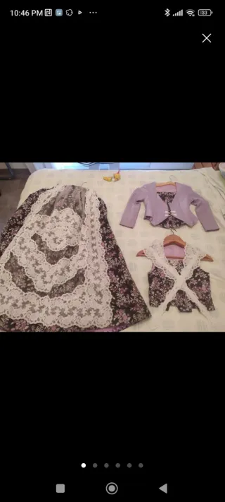 Traje Regional Fallera/Huertana 8-10 años