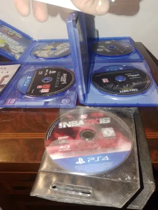 Pack 5 Juegos PS4: Steep, FIFA 16, Valhalla, WWII,