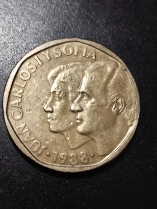 Moneda 500 Pesetas España 1988