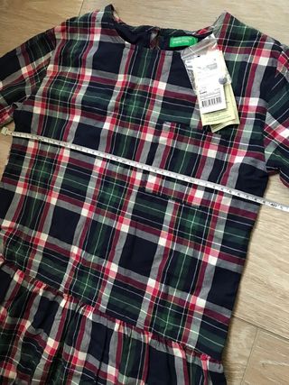 Bellissimo abito corto bambina anni 7-8