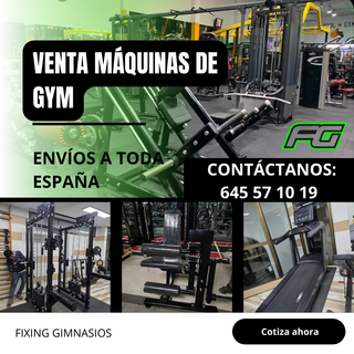 Máquinas de gimnasio y envíos a España