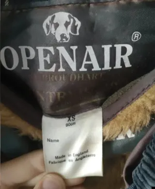 Chaqueta Openair proudhart countrywear y forro