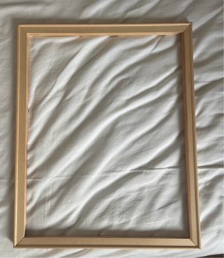 3 Marcos de madera beige