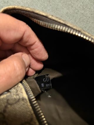 Neceser Gucci Marrón GG