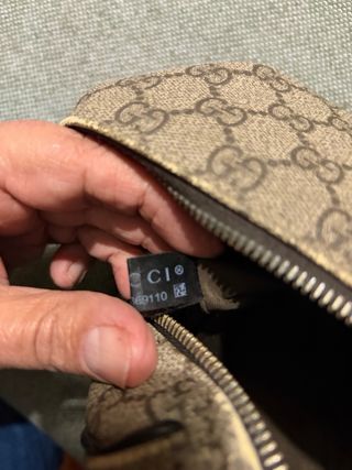 Neceser Gucci Marrón GG